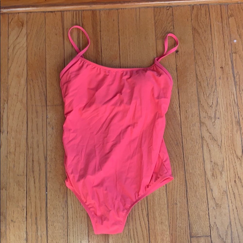 Hot pink one piece